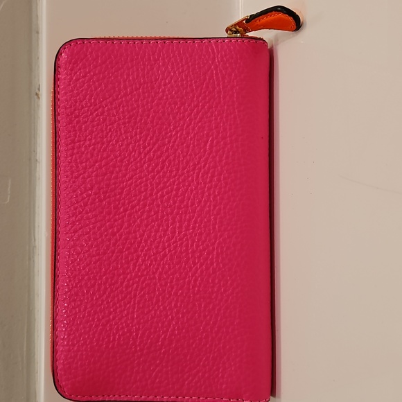 Coach Neon Pink Wallet - Picture 5 of 7